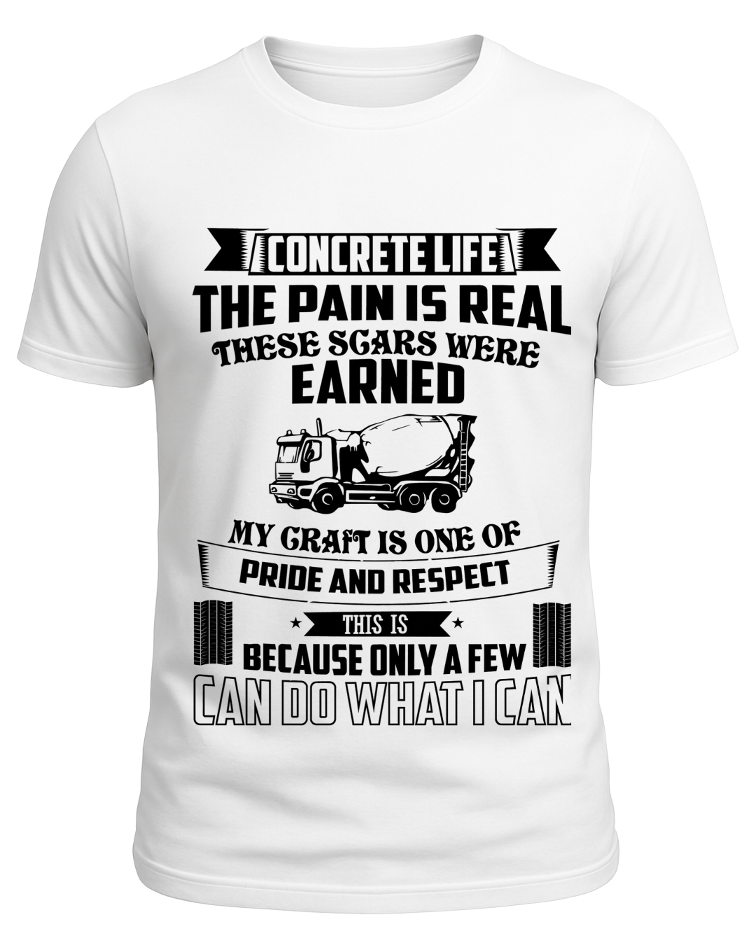 CONCRETE LIFE- T-SHIRT