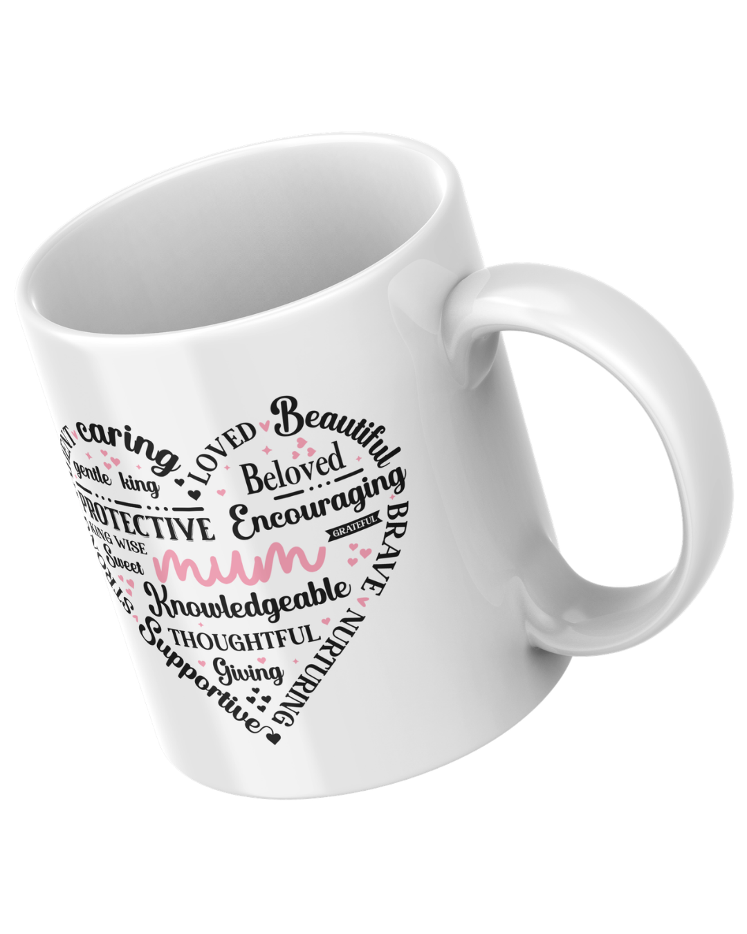 LOVED MUM- MUG