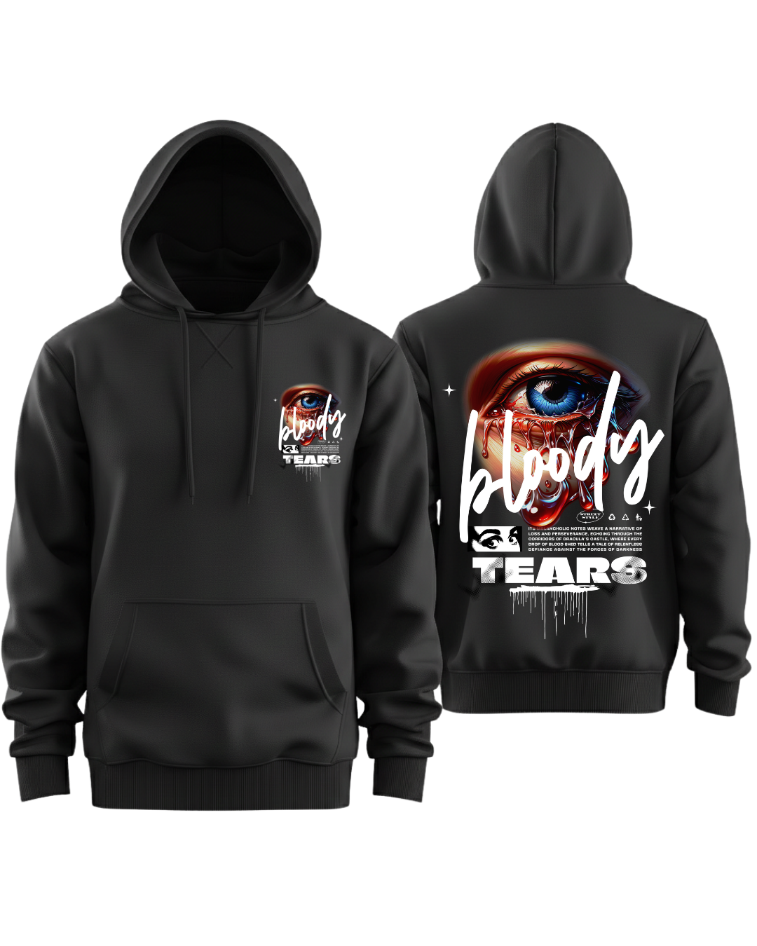 BLOODY TEARS - HOODIES