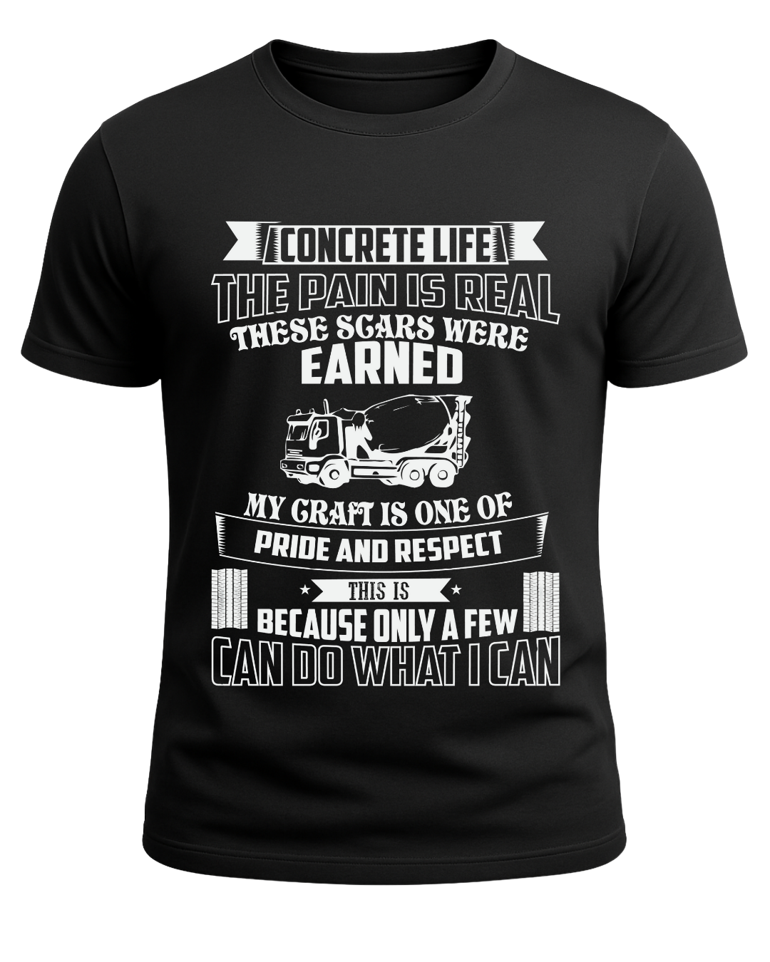 CONCRETE LIFE- T-SHIRT