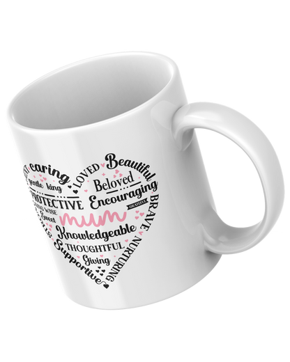 LOVED MUM- MUG
