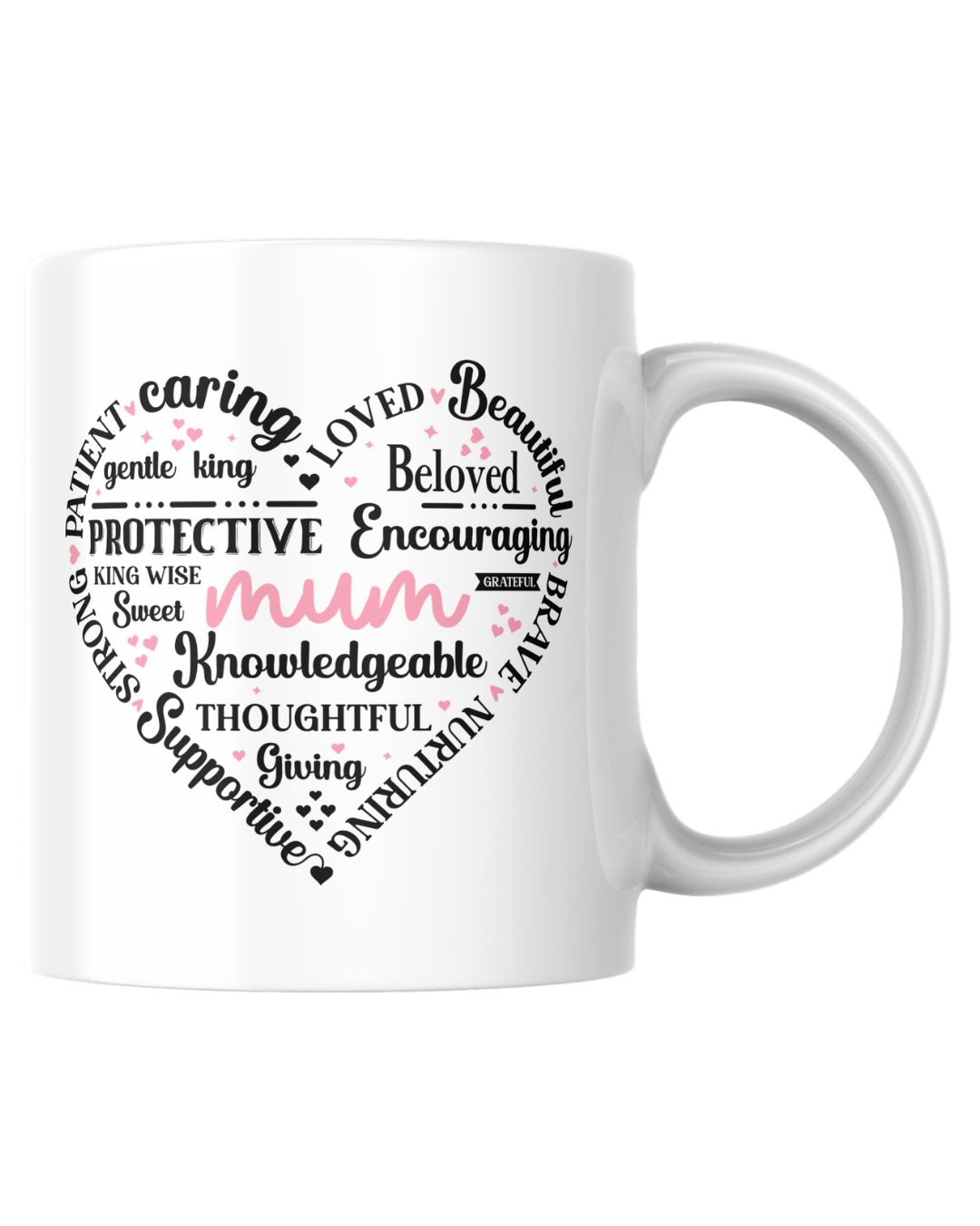LOVED MUM- MUG