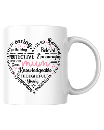 LOVED MUM- MUG