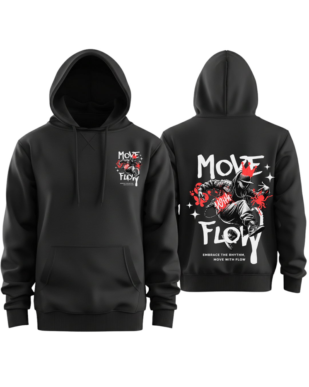 MOVE FLOW- HOODIES