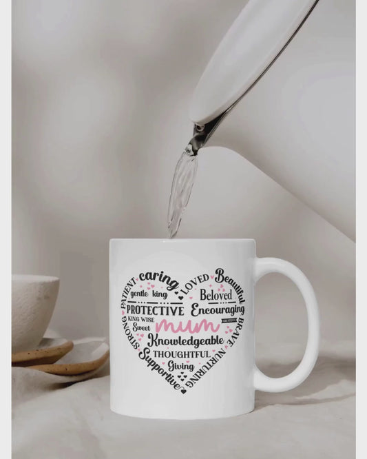 LOVED MUM- MUG